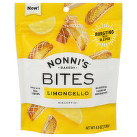 Nonni's Biscottini, Limoncello, Bites - 4.8 Ounce 