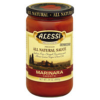 Alessi Marinara Sauce, Smooth - 24 Ounce 