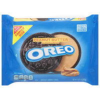 Oreo Chocolate Sandwich Cookies, Peanut Butter Creme, Family Size - 17 Ounce 