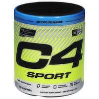 C4 Pre-Workout, Icy Blue Razz, Sport - 8.6 Ounce 