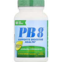 Nutrition Now PB8, Vegetarian Formula, Vegetarian Capsules - 120 Each 