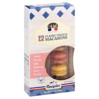 Brioche Pasquier Macarons, Classic French - 12 Each 
