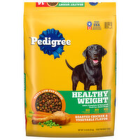 Pedigree Dog Food, Roasted Chicken & Vegetable Flavor, Healthy Weight, Adult