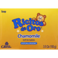 Ricitos de Oro Soap, Hypoallergenic, Chamomile - 3.5 Ounce 