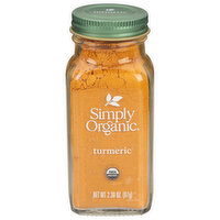 Simply Organic Turmeric - 2.38 Ounce 