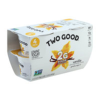 Two Good Greek Yogurt, Lowfat, Vanilla