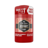 Old Spice Anti-Perspirant & Deodorant, Swagger, Twin Pack - 2 Each