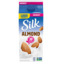 Silk Almondmilk, Unsweet - 64 Fluid ounce 