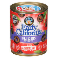 Early California Olives, Ripe, Sliced - 3.8 Ounce 