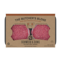 Schweid & Sons Beef Burgers, Fresh Ground, Butcher's Blend - 4 Each 