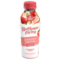 Bolthouse Farms Smoothie, Breakfast, Strawberry Parfait - 15.2 Fluid ounce 