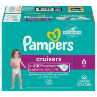 Pampers Easy Ups Training Underwear Girls, Giant Pack, Sizes 2-6