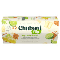 Chobani Yogurt, Greek, Key Lime Crumble, Value 4 Pack