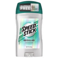 Speed Stick Deodorant, Regular - 3 Ounce 