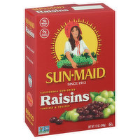 Sun-Maid Raisins, Sun-Dried, California - 12 Ounce