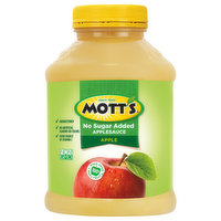 Mott's Applesauce, No Sugar Added, Apple