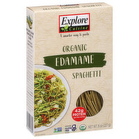 Explore Cuisine Spaghetti, Organic, Edamame - 8 Ounce 