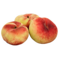 Fresh Peaches, Flat White Flesh - 0.89 Pound 