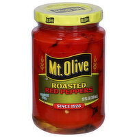 Mt Olive Red Peppers, Roasted - 12 Fluid ounce 