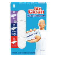 Mr. Clean Cleaning Pad, Household, Variety Pack - 6 Each