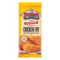 Louisiana Fish Fry Products Chicken Batter Mix, Chicken Fry, Seasoned - 9 Ounce 