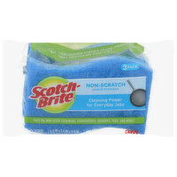Scotch-Brite Scrub Sponges, Non-Scratch, 3 Pack - 3 Each 