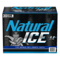 Natural Ice Beer, 30 Natty Pack - 30 Each 