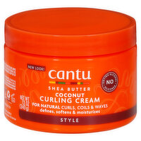 Cantu Curling Cream, Coconut, Shea Butter - 12 Ounce 