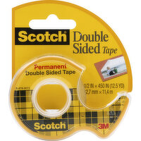 Scotch Tape, Double Sided, Permanent