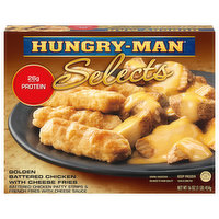 Hungry-Man Chicken with Cheese Fries, Golden Battered - 16 Ounce 