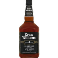 Evan Williams Whiskey, Kentucky Straight Bourbon - 1.75 Litre 