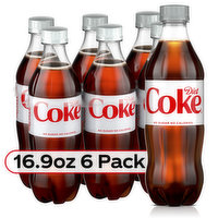 Diet Coke Soda, 6 Pack - 6 Each 