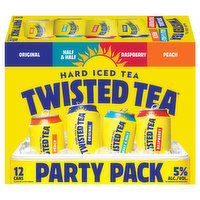 Twisted Tea Hard Iced Tea, Party Pack - 12 Each 