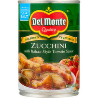 Del Monte Zucchini with Italian Style Tomato Sauce - 14.5 Ounce 