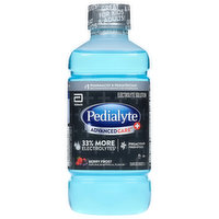 Pedialyte Electrolyte Solution, Berry Frost - 33.8 Fluid ounce 