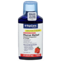 TopCare Mucus Relief, Maximum Strength - 6 Fluid ounce 