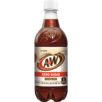 A&W Root Beer, Zero Sugar - 20 Fluid ounce 