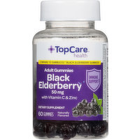 TopCare Black Elderberry, 50 mg, Adult, Gummies - 60 Each 