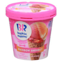 Baskin Robbins Sherbet, Rainbow - 14 Fluid ounce