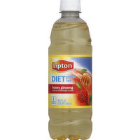 Lipton Green Tea, Diet, Honey Ginseng - 16.9 Ounce 