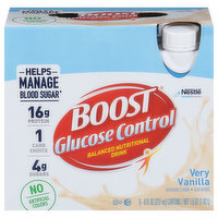 Boost Balanced Nutritional Drink, Very Vanilla, Glucose Control
