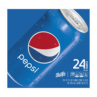 Pepsi Pepsi Soda 24 -12 FL OZ Cans - 288 Fluid ounce 