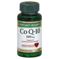 Nature's Bounty Co Q-10, 200 mg, Rapid Release Softgels - 45 Each