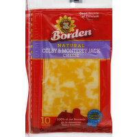 Borden Cheese, Slices, Colby & Monterey Jack