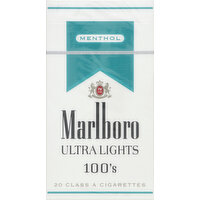 Marlboro Cigarettes, Silver Pack, Menthol, 100's