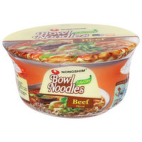 Nongshim Bowl Noodles, Savory, Beef Flavor