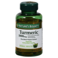 Nature's Bounty Turmeric, 1000 mg, Capsules - 60 Each 