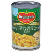 Del Monte Corn Blend, Fire-Roasted, Whole Kernel - 14.75 Ounce 