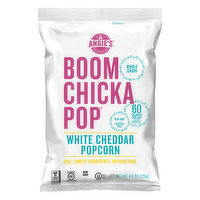 Angies Popcorn, White Cheddar - 4.5 Ounce