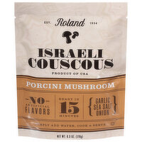 Roland Israeli Couscous, Porcini Mushroom - 6.3 Ounce 